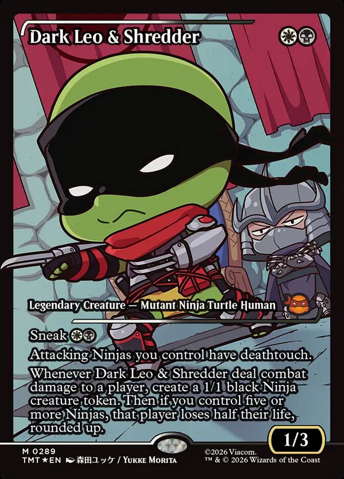 Dark Leo & Shredder (Japan Showcase)