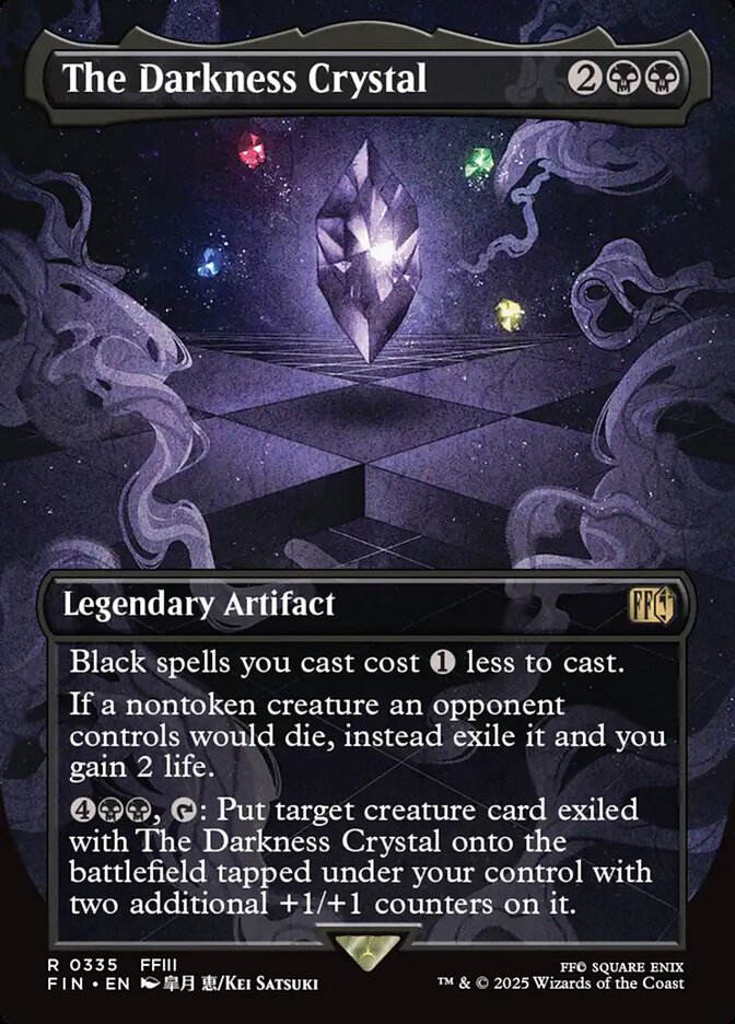 The Darkness Crystal (Borderless)