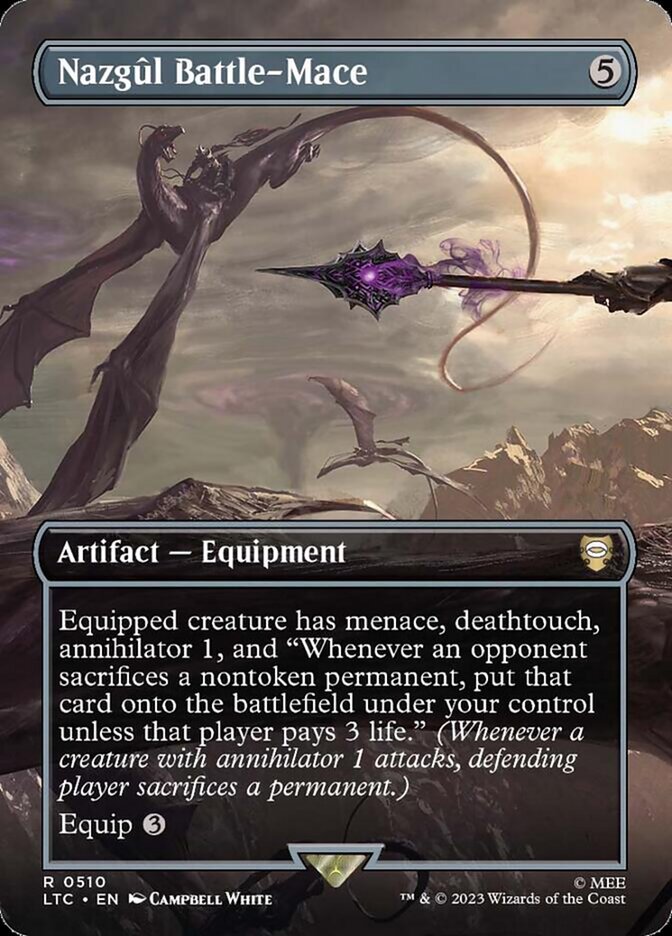 Nazgûl Battle-Mace (Borderless)
