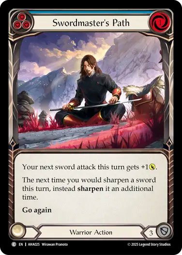 Swordmaster's Path (Blue)
