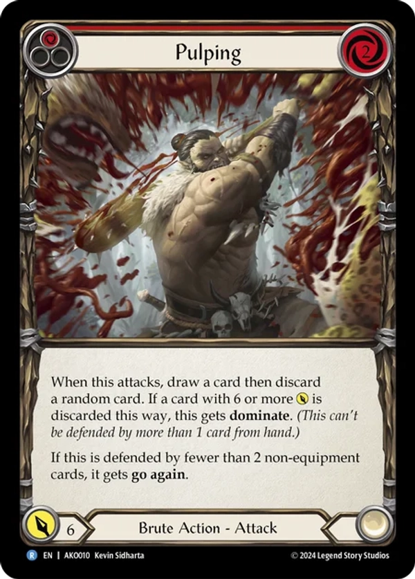 Pulping (Red) - AKO010