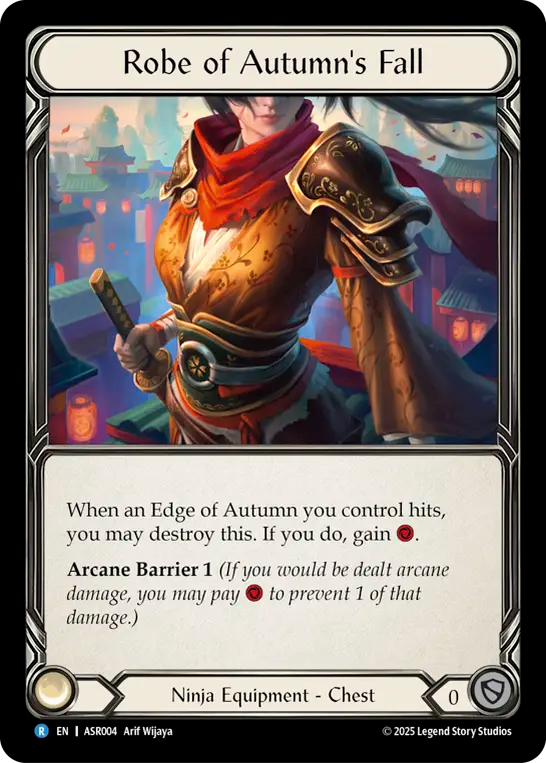 Robe of Autumn's Fall