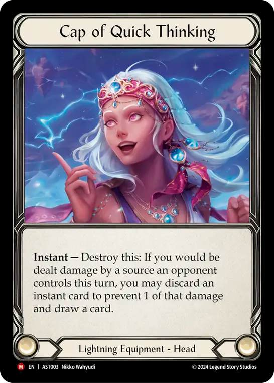 Cap of Quick Thinking