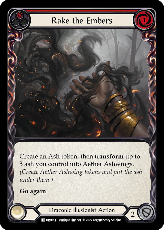 Rake the Embers (Red) - DRO011