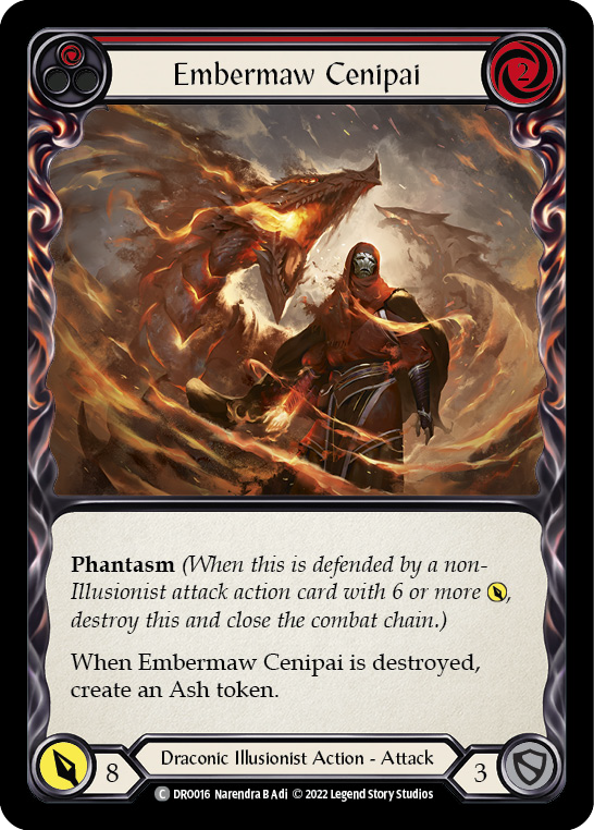 Embermaw Cenipai (Red) - DRO016