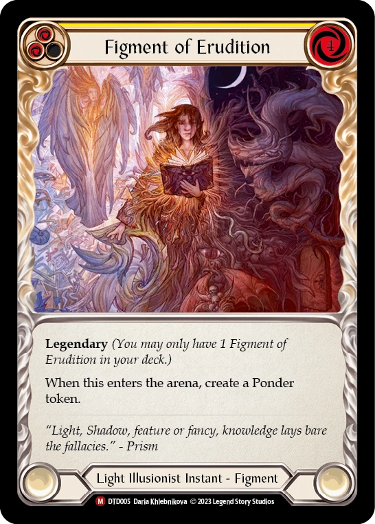 Figment of Erudition // Suraya, Archangel of Erudition - DTD005