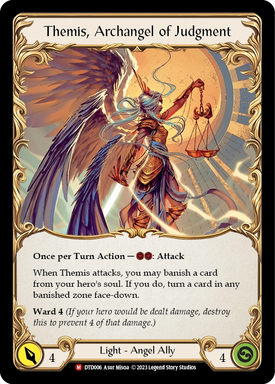 Figment of Judgment // Themis, Archangel of Judgment - DTD006