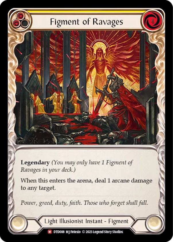 Figment of Ravages // Sekem, Archangel of Ravages - DTD008