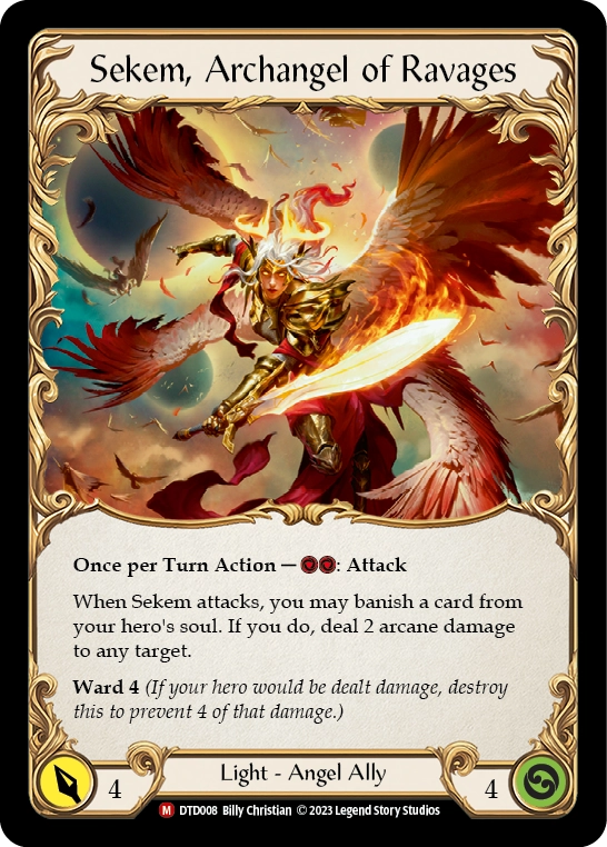 Figment of Ravages // Sekem, Archangel of Ravages - DTD008