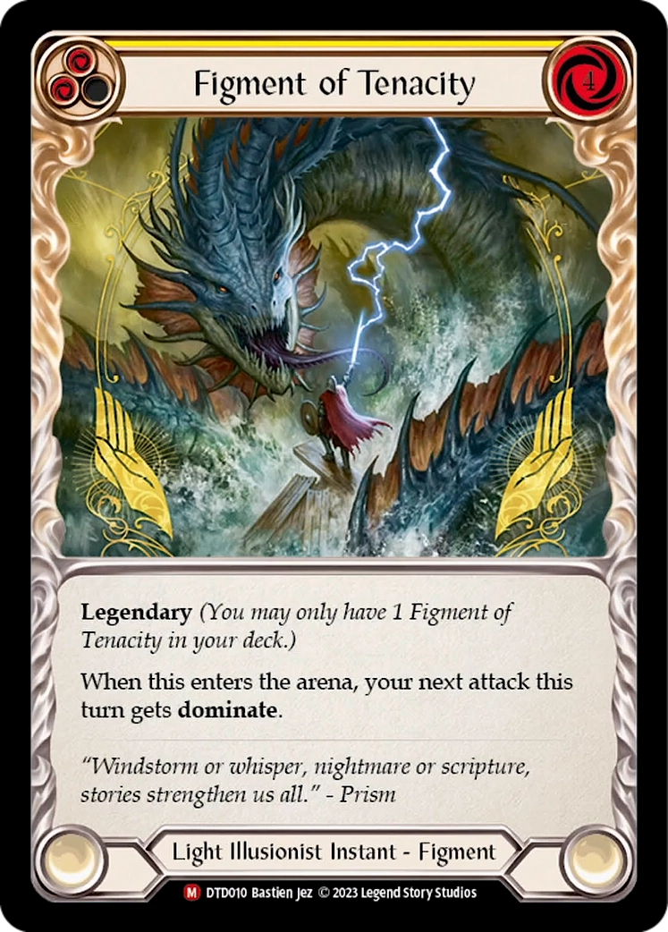 Figment of Tenacity // Metis, Archangel of Tenacity - DTD010