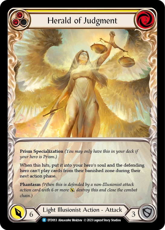 Herald of Judgment (Extended Art) - DTD013