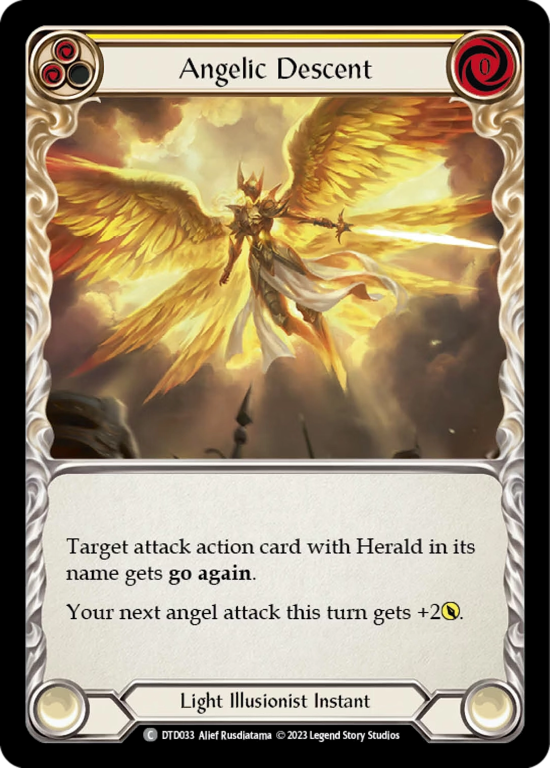 Angelic Descent (Yellow) - DTD033