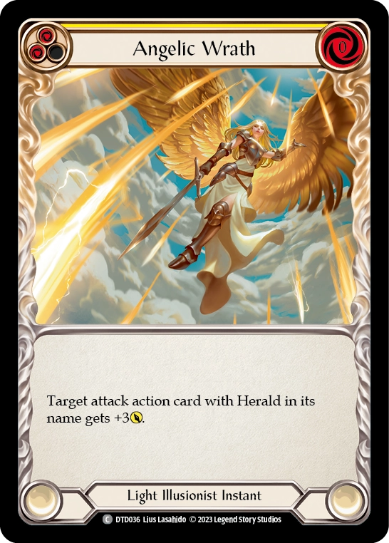 Angelic Wrath (Yellow) - DTD036