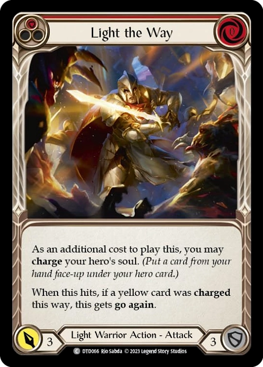 Light the Way (Red) - DTD066