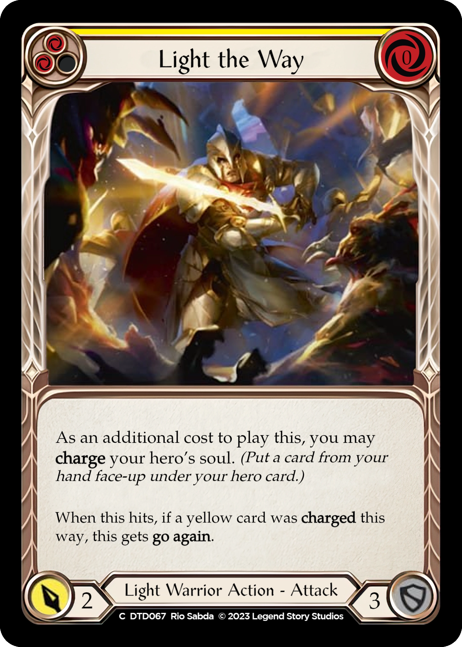 Light the Way (Yellow) - DTD067