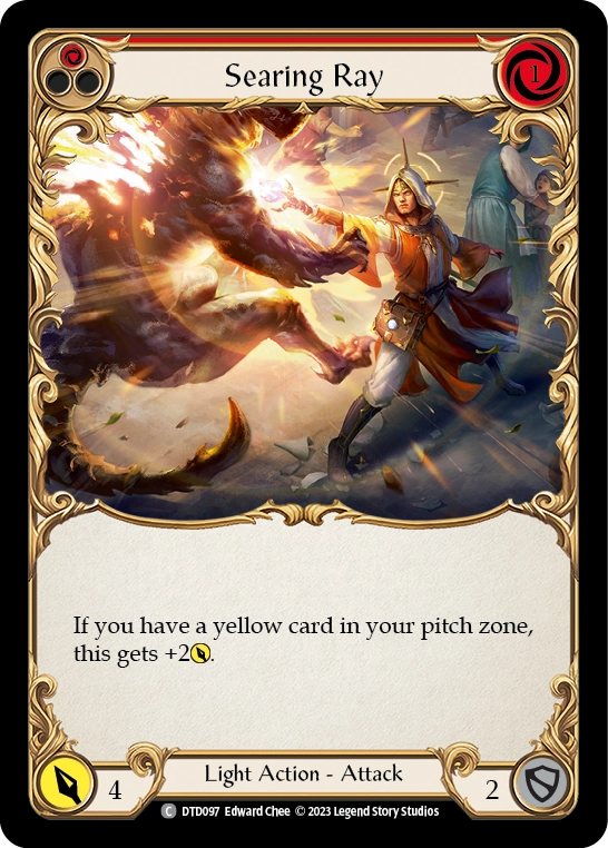 Searing Ray (Red) - DTD097