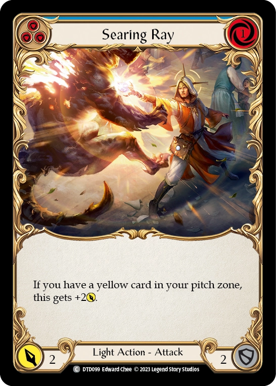 Searing Ray (Blue) - DTD099