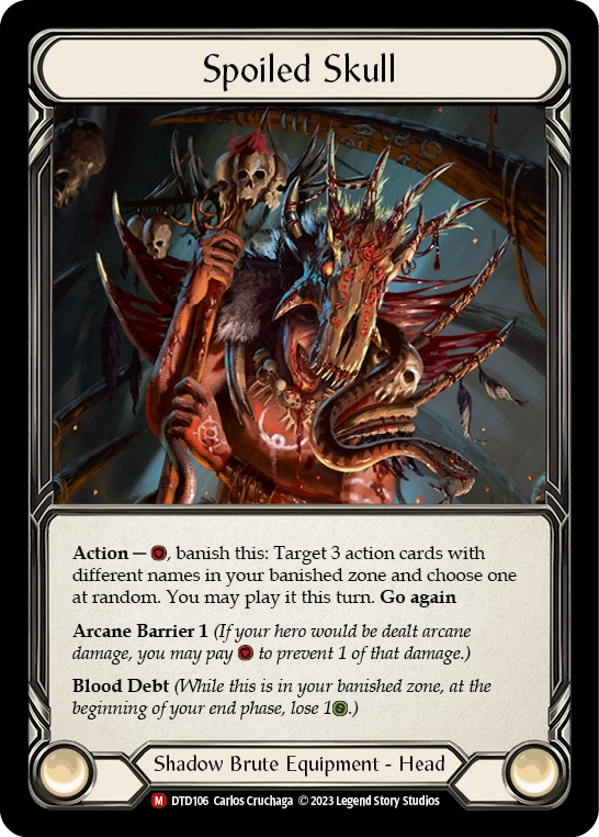 Spoiled Skull - DTD106