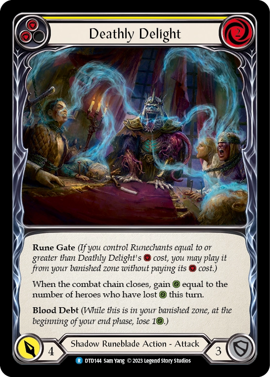 Deathly Delight (Yellow) - DTD144