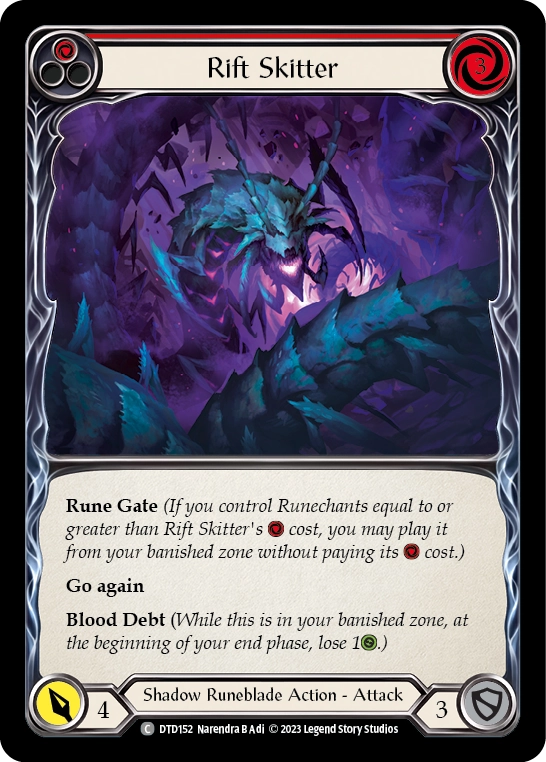 Rift Skitter (Red) - DTD152