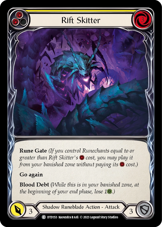 Rift Skitter (Yellow) - DTD153