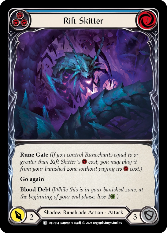 Rift Skitter (Blue) - DTD154