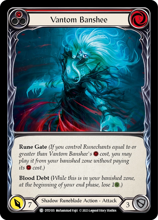 Vantom Banshee (Red) - DTD155