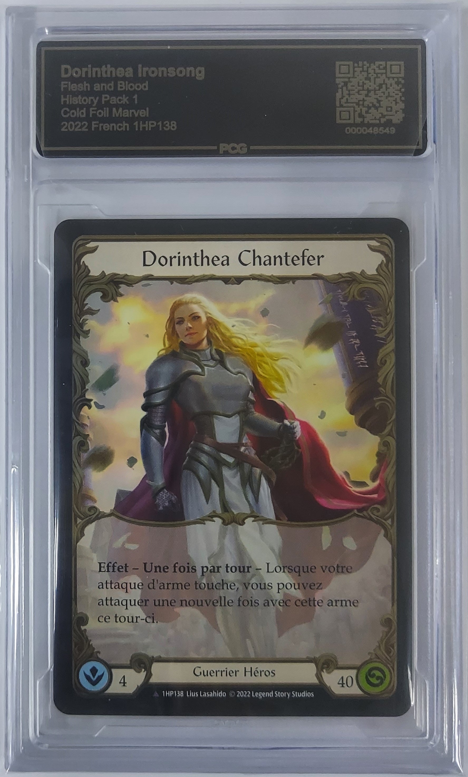 [PCG 9] [Marvel] Dorinthea Ironsong (French) - 1HP138