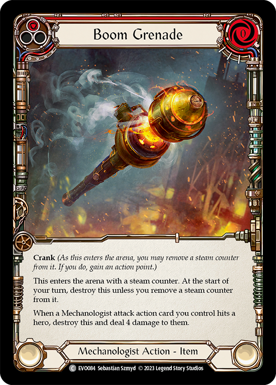 Boom Grenade (Red) - EVO084