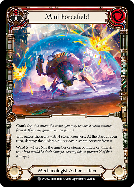 Mini Forcefield (Red) - EVO093