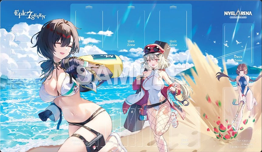フィナス アラン Epic Seven Nivel arena プレイマット Days of Frost Playmat Nivel Arena Epic 7 Seven Korean Exclusive Playma