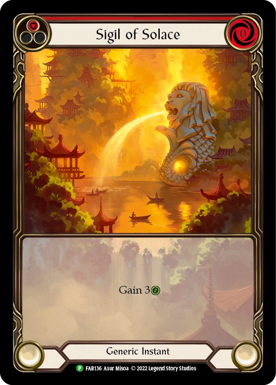 Promo] [RF] Sigil of Solace (Merlion) - FAB136