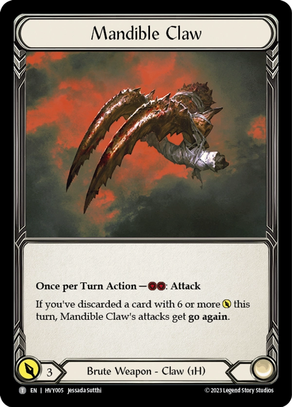 Mandible Claw - HVY005