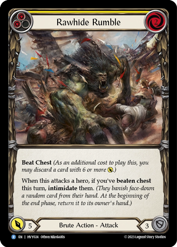 Rawhide Rumble (Yellow) - HVY024