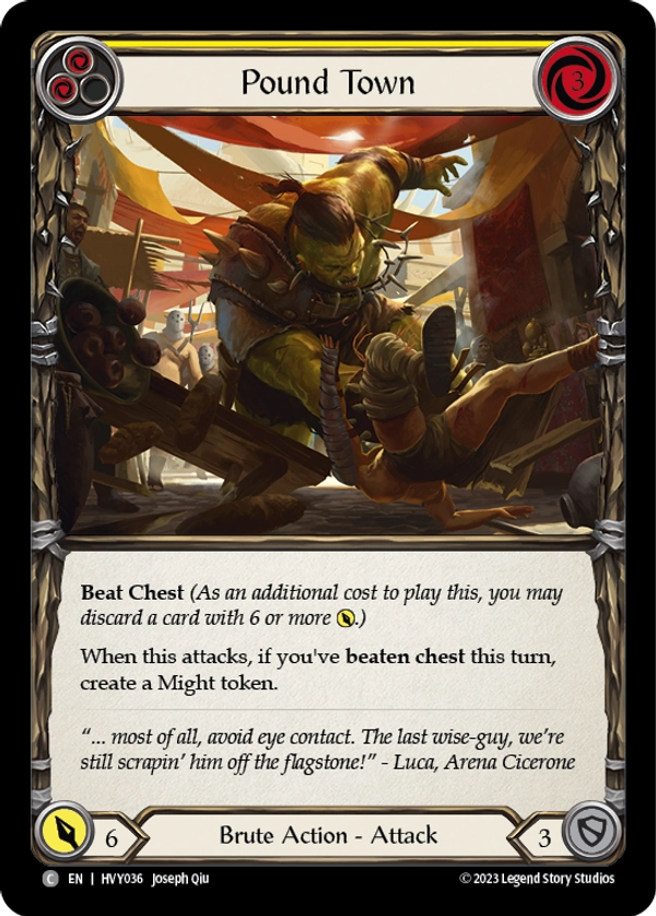 Pound Town (Yellow) - HVY036