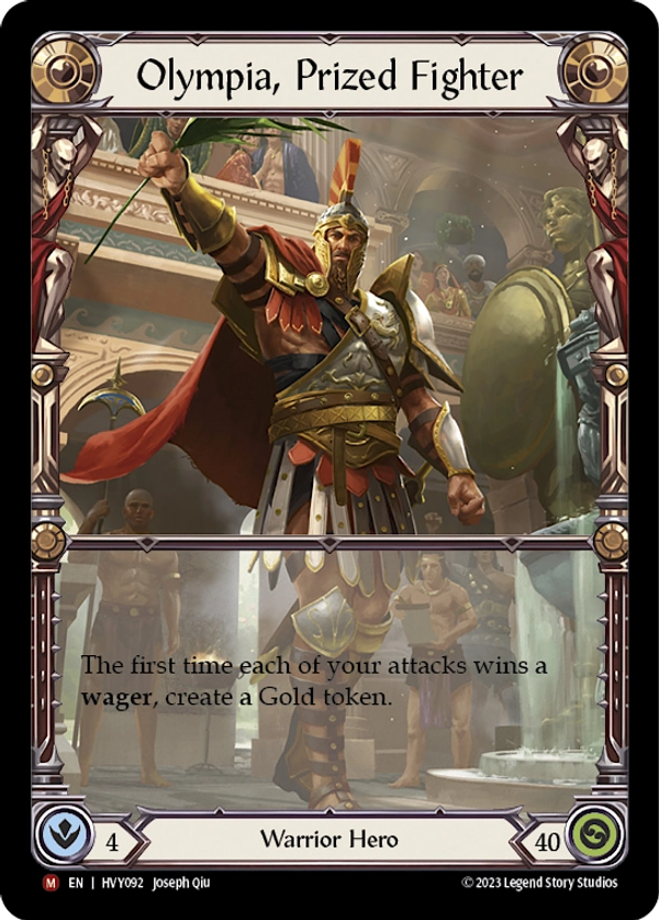 Olympia, Prized Fighter - HVY092