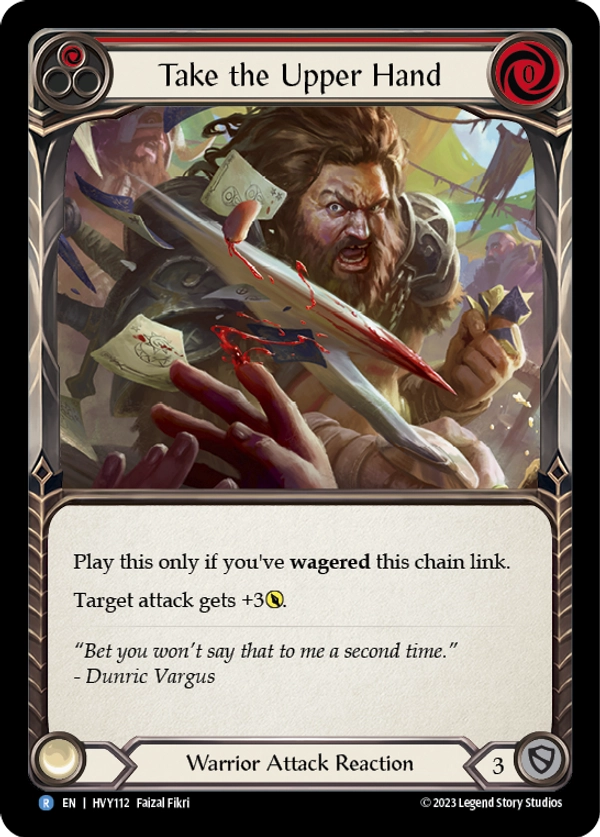 Take the Upper Hand (Red) - HVY112