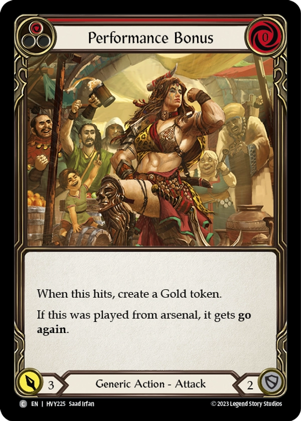 Performance Bonus (Red) - HVY225