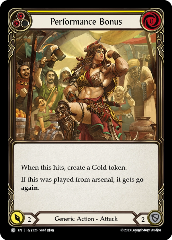 Performance Bonus (Yellow) - HVY226