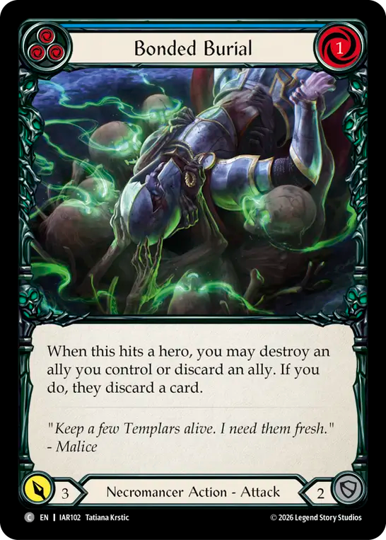 Bonded Burial (Blue)