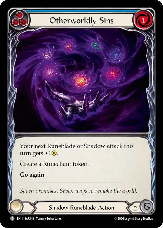 Otherworldly Sins (Blue)