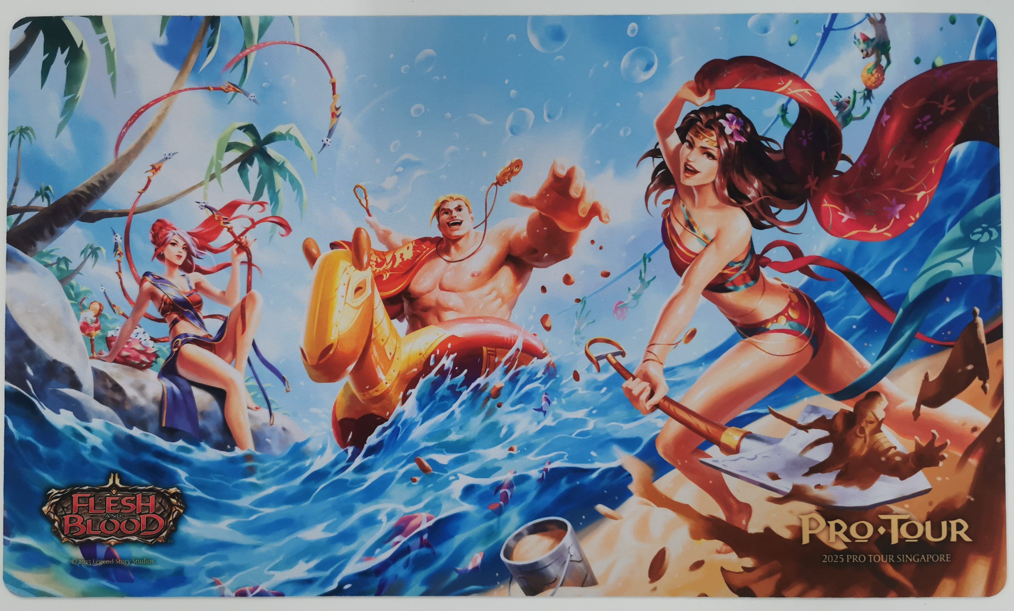 Pro Tour Singapore Beach Playmat