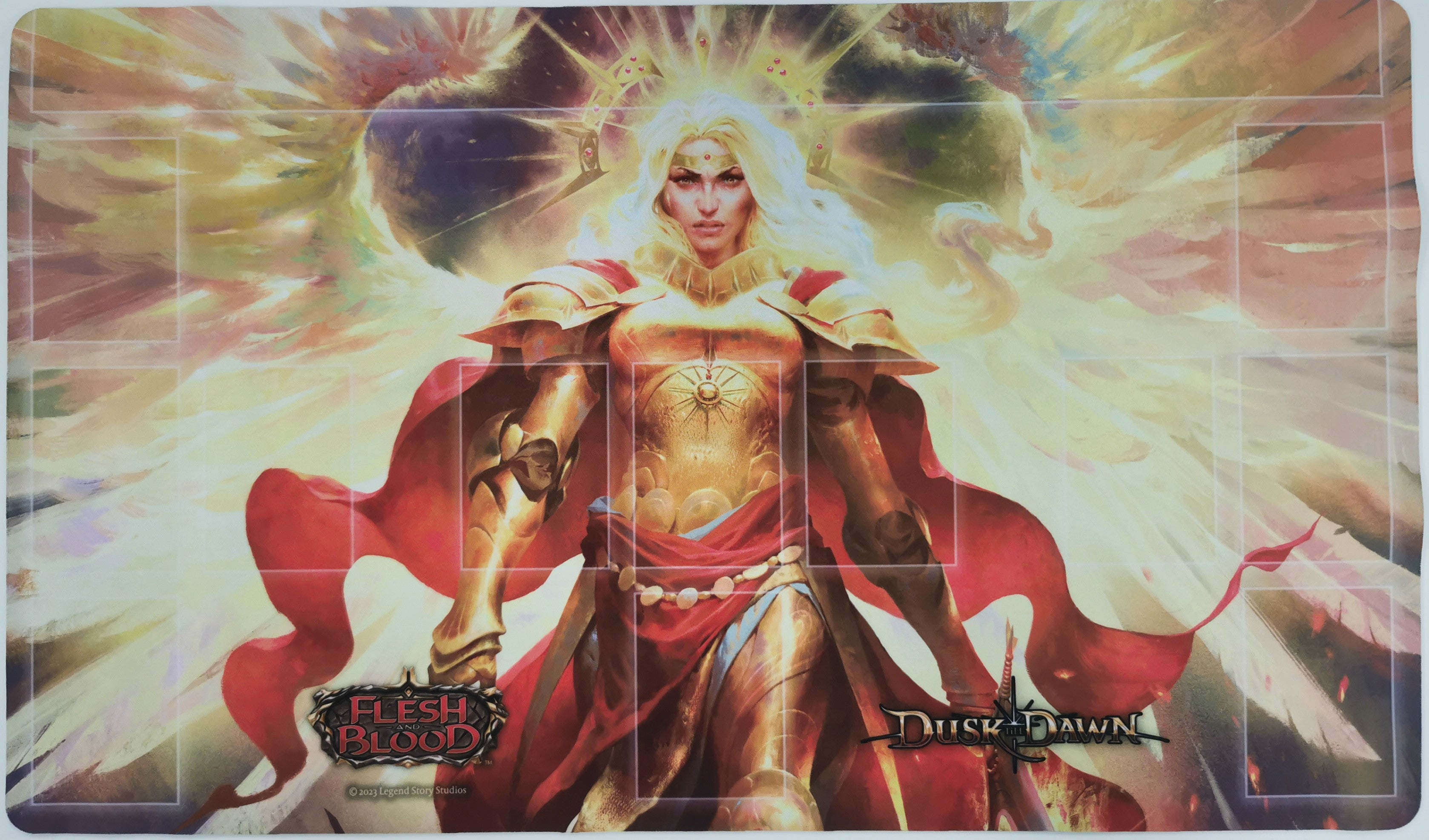 Bellona, Archangel of War Playmat