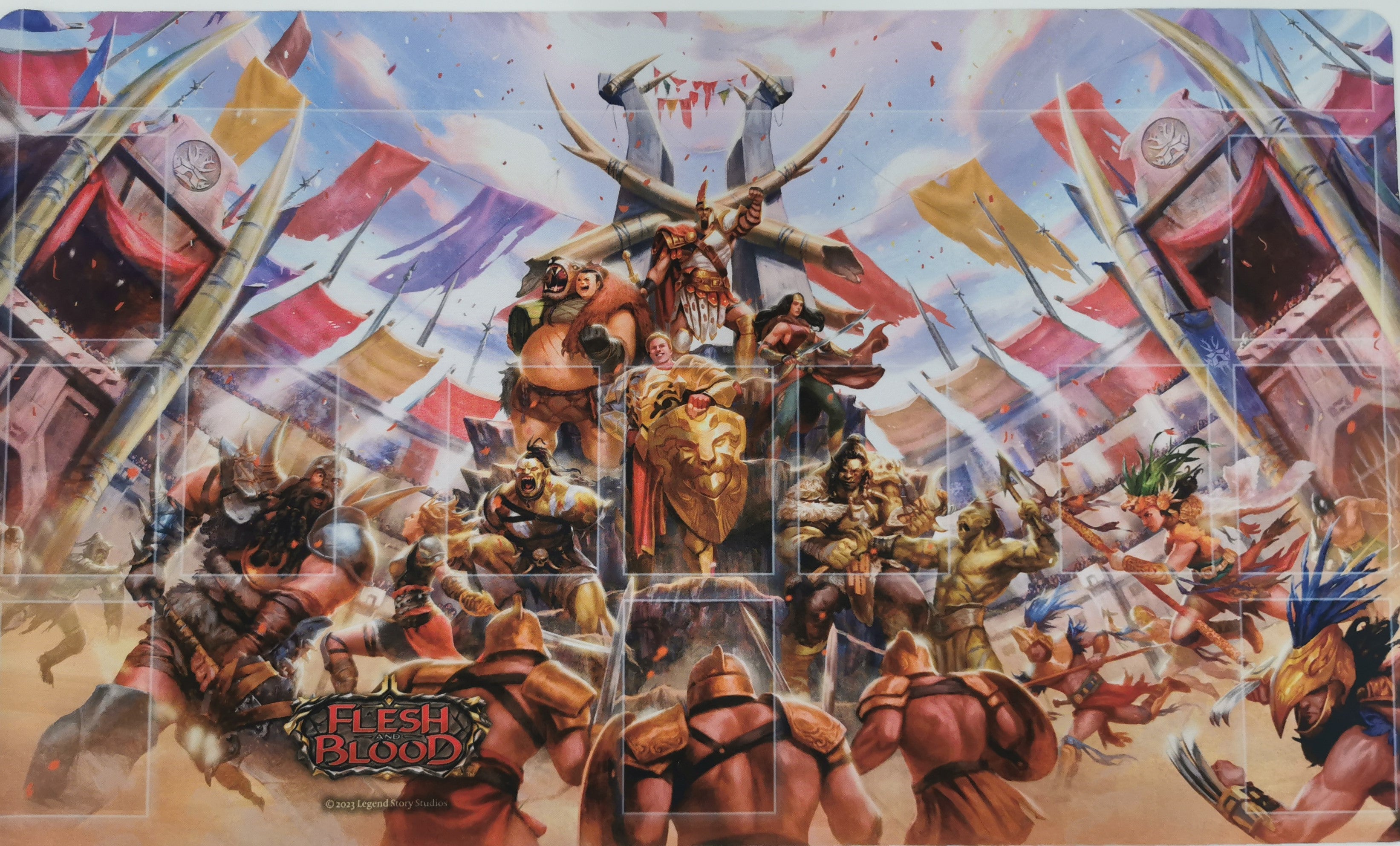 Heavy Hitter Cover Art Playmat