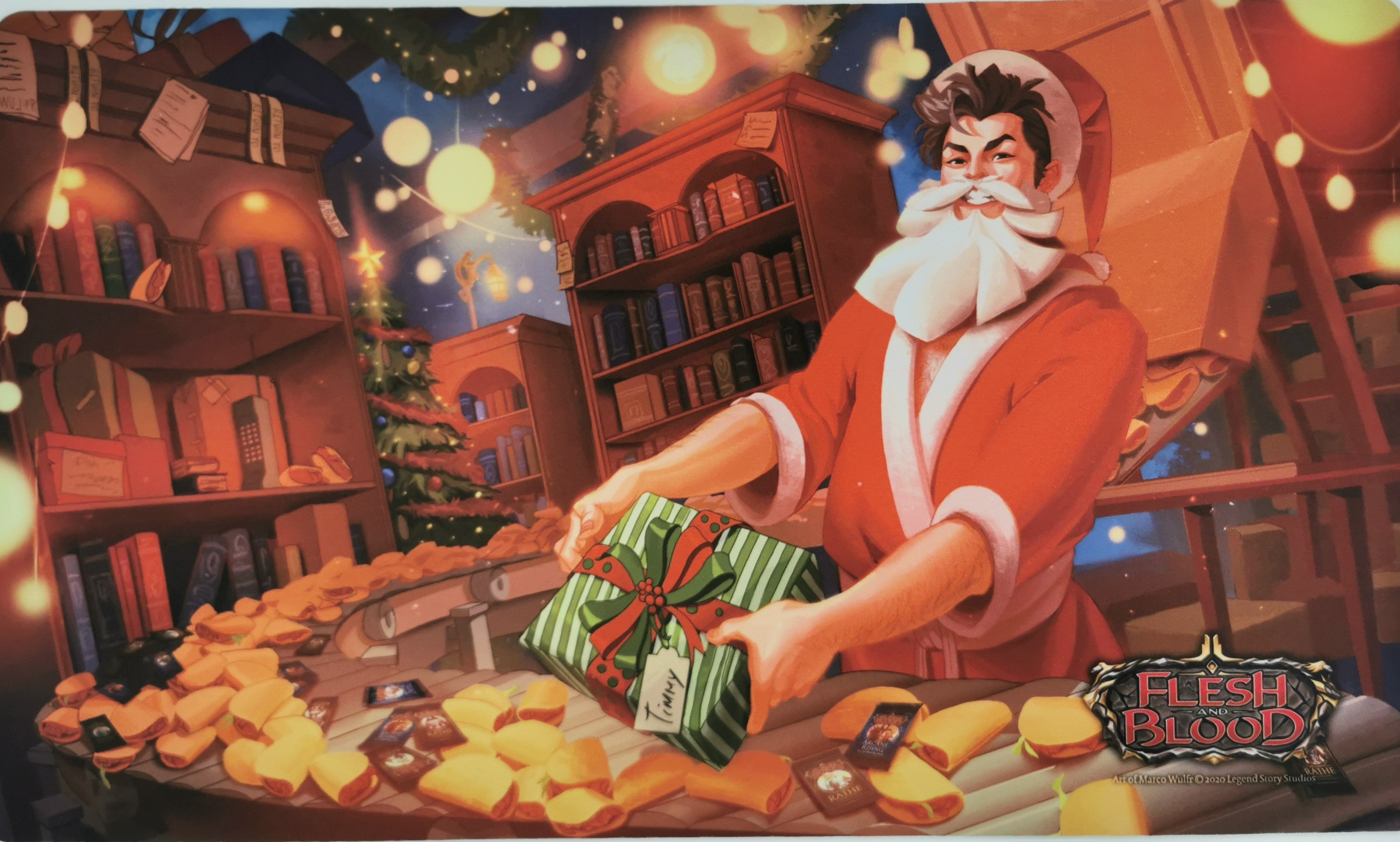 Santa Rudy Playmat