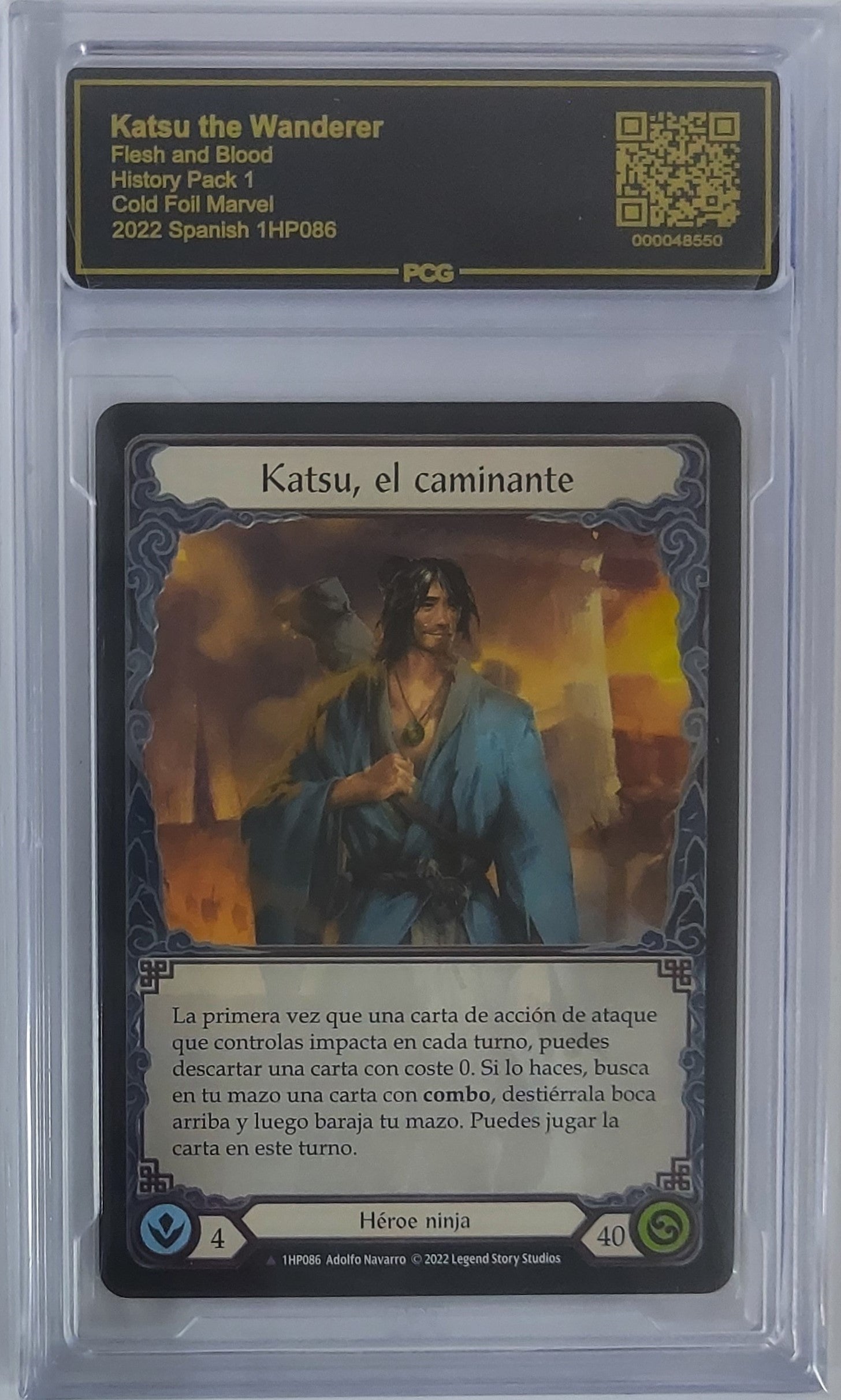 [PCG 9.5] [Marvel] Katsu the Wanderer (Spanish) - 1HP086