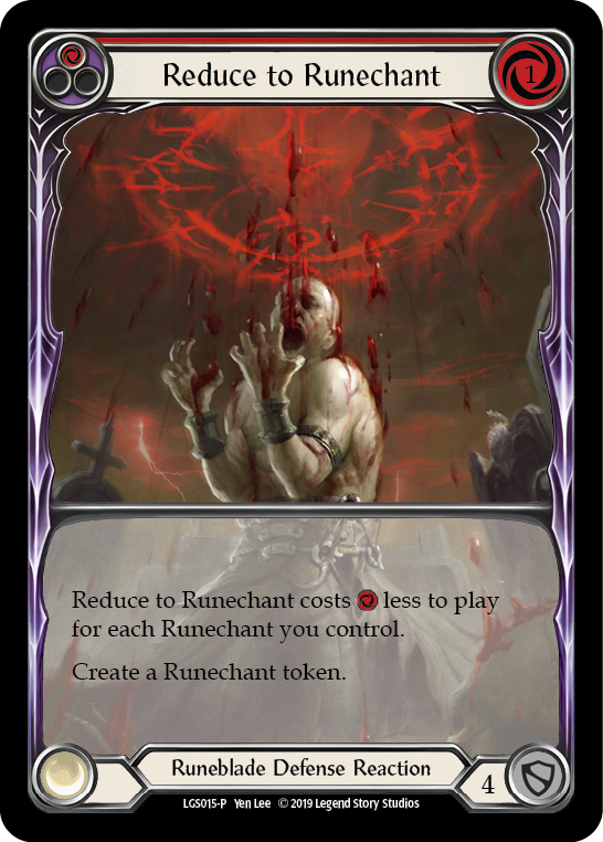 [Promo] Reduce to Runechant (Red) - LGS015