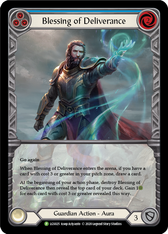 [Promo] [RF] Blessing of Deliverance (Blue) - LGS025
