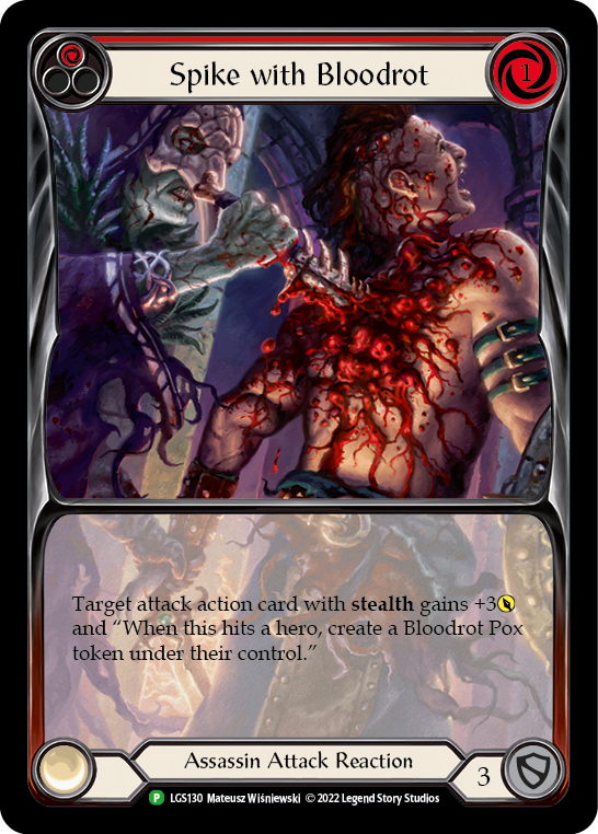 [Promo] [RF] Spike with Bloodrot (Red) - LGS130