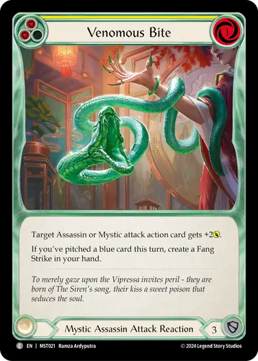 Venomous Bite (Yellow) - MST021